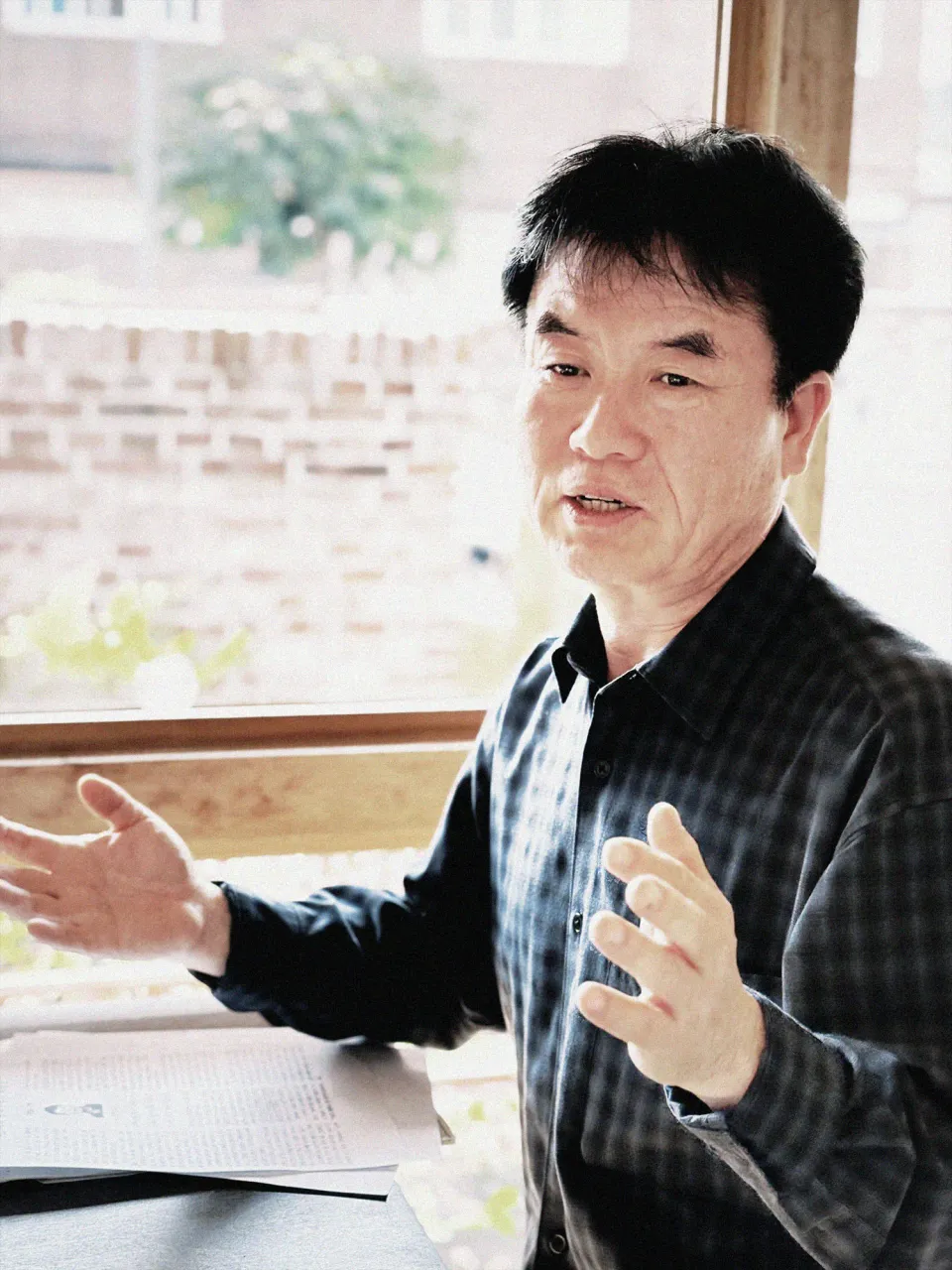 인터뷰 사진